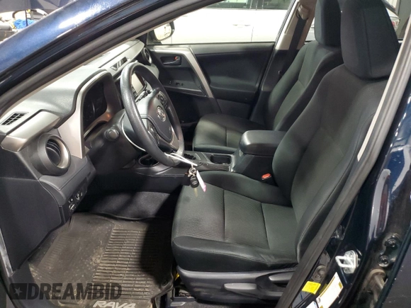 2017 Toyota RAV4 LE with VIN JTMBFREV6HJ165878, listed as a Copart auction lot 58940845 with 120,897 mi miles and Salvage title. Bid and sale history available at DreamBid. Image 7.