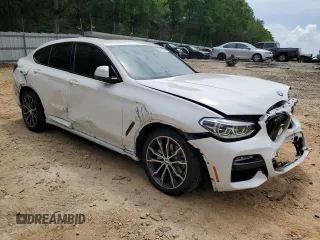 2019 BMW X4 xDrive30i with VIN 5UXUJ3C52KLG54573, listed as a Copart auction lot 53643064 with 32,670 mi miles and Non Repairable. Bid and sale history available at carsss.com. Image 4.