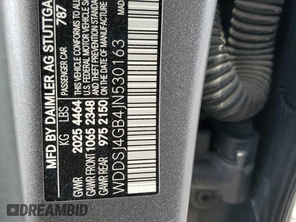 2018 Mercedes-Benz CLA 250 with VIN WDDSJ4GB4JN530163, listed as a Copart auction lot 63872105 with 146,211 mi miles and Clean title. Bid and sale history available at DreamBid. Image 12.