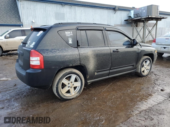 2009 Jeep Compass North with VIN 1J4FT47B39D110394, listed as a Copart auction lot 46528355 with 144,494 mi miles and Salvage Title. Bid and sale history available at carsss.com. Image 3.