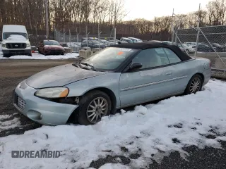 2002 Chrysler Sebring Limited with VIN 1C3EL65R22N287391, listed as a Copart auction lot 86817324 with Not Provided miles and Salvage Title. Bid and sale history available at DreamBid. Image 1.