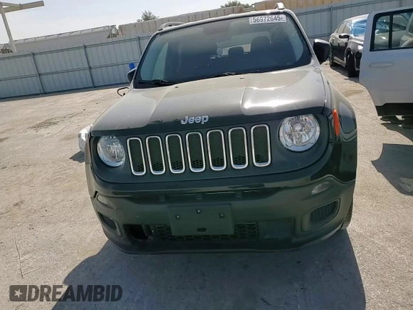 2017 Jeep Renegade Sport z VIN ZACCJBAB5HPG59588, wystawiony jako Copart lot #56972645 z przebiegiem 104 442 mil mil oraz Szkoda całkowita • Salvage title. Historia ofert i sprzedaży dostępna na DreamBid. Obrazek 15.