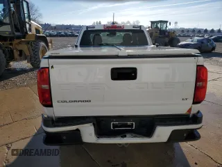 2022 Chevrolet Colorado 2WD LT with VIN 1GCHSCEA2N1220290, listed as a Copart auction lot 87701335 with 20,770 mi miles and Clean Title. Bid and sale history available at carsss.com. Image 6.