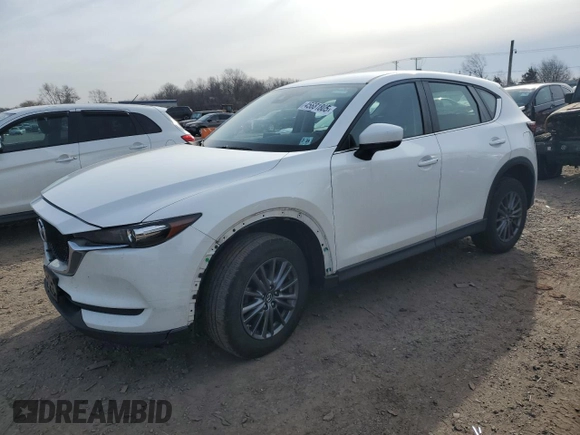 2018 Mazda CX-5 Sport with VIN JM3KFBBM3J0412294, listed as a Copart auction lot 45681805 with 82,458 mi miles and Salvage Title. Bid and sale history available at carsss.com. Image 1.