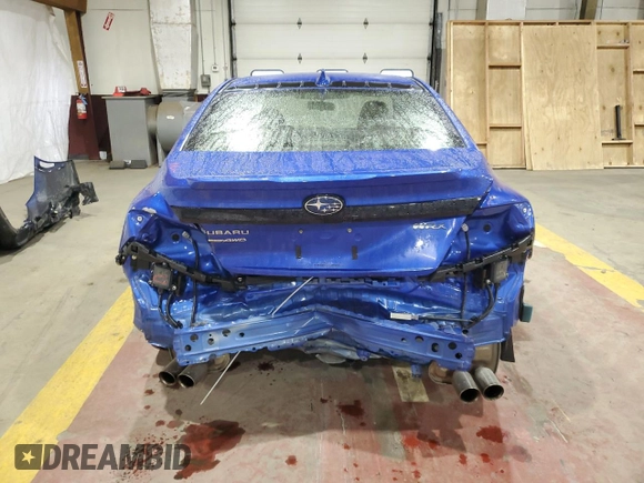 2022 Subaru WRX GT with VIN JF1VBAU68N8024310, listed as a Copart auction lot 52192135 with 45,240 mi miles and Salvage title. Bid and sale history available at DreamBid. Image 6.