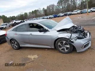2021 Honda Civic Sedan LX with VIN 2HGFC2F62MH501225, listed as a IAAI auction lot 41206918 with 115,456 mi miles. Bid and sale history available at carsss.com. Image 13.