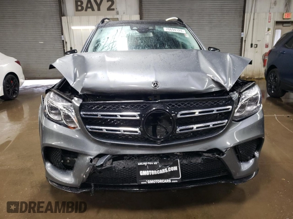 2018 Mercedes-Benz GLS 550 with VIN 4JGDF7DE0JB085552, listed as a Copart auction lot 78694124 with 89,974 mi miles and Salvage title. Bid and sale history available at DreamBid. Image 5.