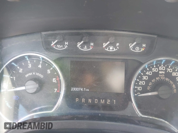 2011 Ford F-150 XLT with VIN 1FTFW1ET5BFC42624, listed as a IAAI auction lot 41853696 with 230,074 mi miles and . Bid and sale history available at DreamBid. Image 7.