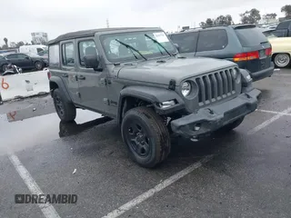 2022 Jeep Wrangler Unlimited High Tide with VIN 1C4HJXDG8NW126143, listed as a IAAI auction lot 41507703 with 44,472 mi miles and . Bid and sale history available at DreamBid. Image 1.