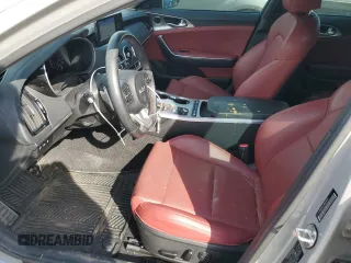 2022 Kia Stinger GT1 with VIN KNAE45LC8N6105917, listed as a Copart auction lot 49444555 with 26,089 mi miles and Salvage Title. Bid and sale history available at DreamBid. Image 7.