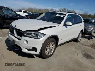 2015 BMW X5 xDrive35i with VIN 5UXKR0C5XF0K56501, listed as a Copart auction lot 52255845 with 0 mi miles and Clean Title. Bid and sale history available at carsss.com. Image 1.
