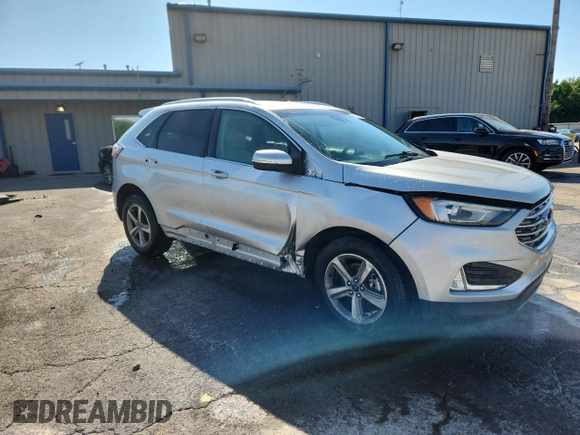 2019 Ford Edge SEL z VIN 2FMPK3J98KBC68797, wystawiony jako Copart lot #63033615 z przebiegiem 50 491 mil mil oraz Szkoda całkowita • Salvage title. Historia ofert i sprzedaży dostępna na DreamBid. Obrazek 4.