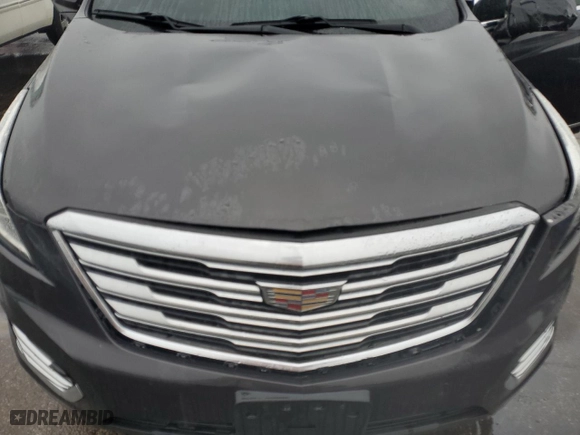2017 Cadillac XT5 FWD with VIN 1GYKNARS0HZ240753, listed as a Copart auction lot 45142815 with 114,952 mi miles and Salvage Title. Bid and sale history available at carsss.com. Image 12.