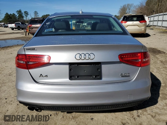 2016 Audi A4 Premium with VIN WAUBFAFL2GN018511, listed as a Copart auction lot 49311095 with 152,999 mi miles and Salvage Title. Bid and sale history available at carsss.com. Image 6.