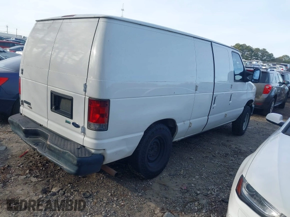 2011 Ford Econoline Cargo Commercial with VIN 1FTNE1EW3BDA96826, listed as a IAAI auction lot 41314002 with 408,264 mi miles and . Bid and sale history available at carsss.com. Image 4.