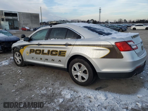2018 Ford Police Interceptor with VIN 1FAHP2MKXJG110591, listed as a Copart auction lot 42138785 with 72,673 mi miles and Salvage title. Bid and sale history available at DreamBid. Image 2.