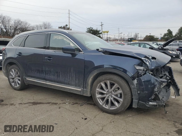 2023 Mazda CX-9 Grand Touring with VIN JM3TCBDY7P0630129, listed as a Copart auction lot 47519305 with 51,512 mi miles and Salvage Title. Bid and sale history available at DreamBid. Image 4.