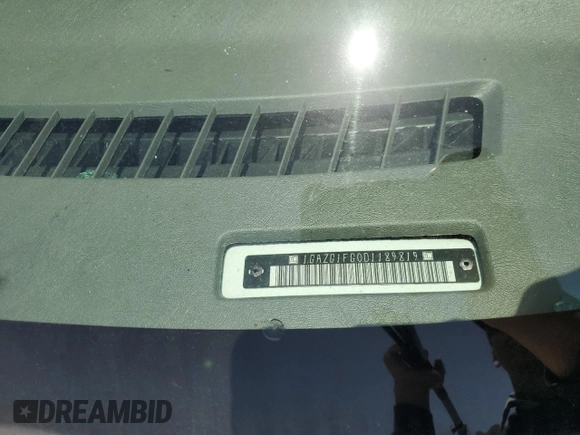 2013 Chevrolet Express Passenger LT with VIN 1GAZG1FG0D1189819, listed as a Copart auction lot 51945455 with 101,364 mi miles and Salvage title. Bid and sale history available at DreamBid. Image 14.