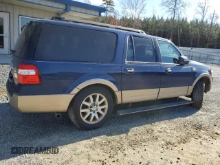 2011 Ford Expedition EL XLT with VIN 1FMJK1J58BEF34329, listed as a Copart auction lot 83295354 with 217,582 mi miles and Salvage Title. Bid and sale history available at carsss.com. Image 3.