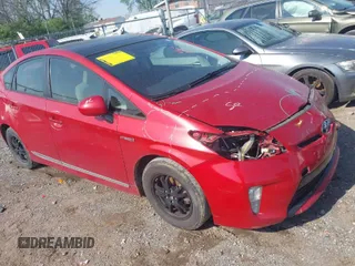 2014 Toyota Prius Four with VIN JTDKN3DU0E1745194, listed as a IAAI auction lot 41994370 with 177,941 mi miles. Bid and sale history available at carsss.com. Image 1.