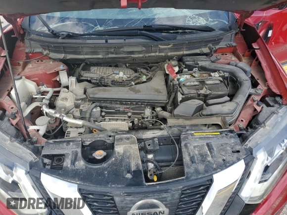 2017 Nissan Rogue SL with VIN 5N1AT2MV5HC800070, listed as a Copart auction lot 56041095 with 121,256 mi miles and Clean title. Bid and sale history available at DreamBid. Image 11.