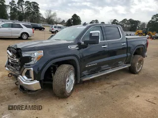 2021 GMC Sierra 1500 SLT z VIN 3GTU9DEL1MG180706, wystawiony jako Copart lot #48693605 z przebiegiem 51 231 mil mil oraz Szkoda całkowita • Salvage title. Historia ofert i sprzedaży dostępna na DreamBid. Obrazek 1.