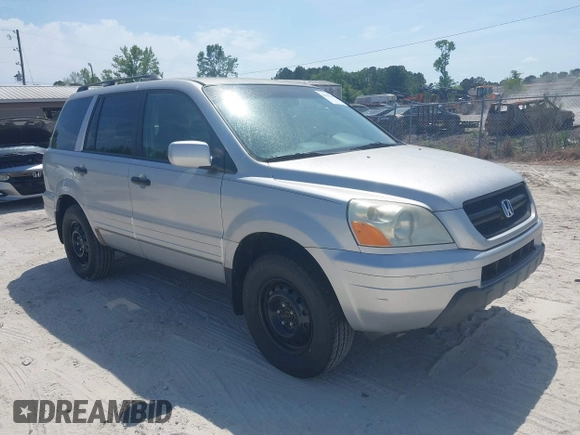 2003 Honda Pilot EX with VIN 2HKYF18653H508827, listed as a IAAI auction lot 42010185 with 236,436 mi miles and . Bid and sale history available at DreamBid. Image 1.