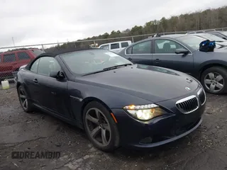 2008 BMW 6 Series 650i with VIN WBAEB53598CX63873, listed as a IAAI auction lot 41247667 with 283,230 mi miles. Bid and sale history available at carsss.com. Image 13.