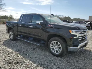 2024 Chevrolet Silverado 1500 LTZ with VIN 1GCUDGE85RZ228064, listed as a Copart auction lot 46575495 with 15,848 mi miles and Salvage Title. Bid and sale history available at DreamBid. Image 4.