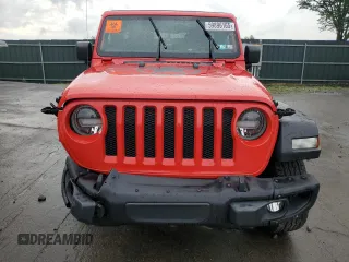 2021 Jeep Wrangler Unlimited Freedom with VIN 1C4HJXDN0MW605573, listed as a Copart auction lot 59896165 with 55,751 mi miles and Salvage title. Bid and sale history available at DreamBid. Image 5.