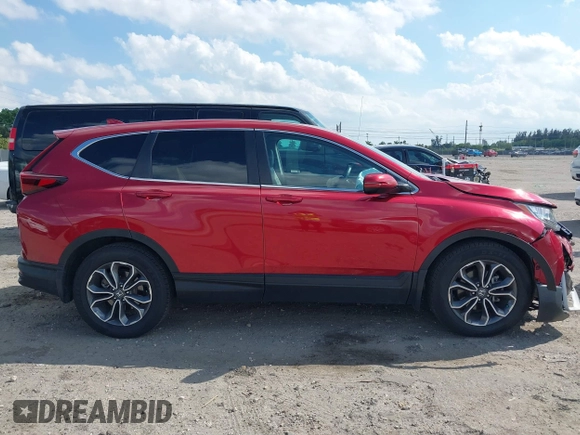2022 Honda CR-V EX-L with VIN 5J6RW1H84NA005056, listed as a IAAI auction lot 41893748 with 26,885 mi miles and . Bid and sale history available at carsss.com. Image 13.