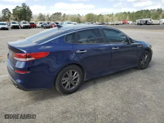 2020 Kia Optima LX with VIN 5XXGT4L39LG403321, listed as a Copart auction lot 48821355 with 122,388 mi miles and Salvage Title. Bid and sale history available at carsss.com. Image 3.