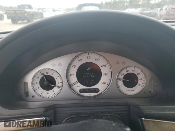 2007 Mercedes-Benz E 350 z VIN WDBUF87X07B122405, wystawiony jako Copart lot #54492405 z przebiegiem 114 627 mil mil oraz Szkoda całkowita • Salvage title. Historia ofert i sprzedaży dostępna na DreamBid. Obrazek 9.