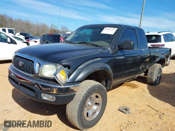 2001 Toyota Tacoma PreRunner with VIN 5TESM92N91Z821805, listed as a IAAI auction lot 41432723 with 190,709 mi miles and . Bid and sale history available at DreamBid. Image 2.