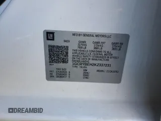 2019 Chevrolet Silverado 1500 Custom with VIN 1GCRYBEH2KZ337231, listed as a Copart auction lot 42398445 with 143,206 mi miles and Salvage Title. Bid and sale history available at DreamBid. Image 12.