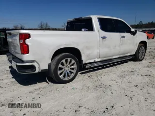 2019 Chevrolet Silverado 1500 High Country with VIN 1GCUYHEL9KZ239315, listed as a Copart auction lot 45550645 with 50,949 mi miles and Salvage Title. Bid and sale history available at carsss.com. Image 3.