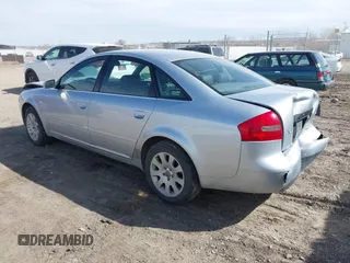 1999 Audi A6 with VIN WAUBA34BXXN017532, listed as a IAAI auction lot 41787556 with 103,439 mi miles. Bid and sale history available at carsss.com. Image 3.