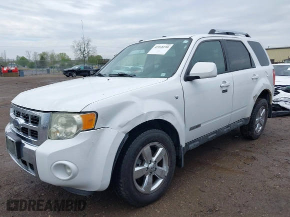 2008 Ford Escape Limited с VIN 1FMCU94128KE80028, выставлен на аукционе IAAI как лот 42168190 с пробегом 180 565 миль миль и . История ставок и продаж доступна на DreamBid. Изображение 2.