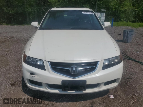 2005 Acura TSX with VIN JH4CL95895C802638, listed as a Copart auction lot 60413315 with 287,173 mi miles and Clean title. Bid and sale history available at DreamBid. Image 5.
