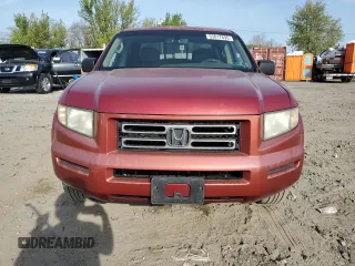 2006 Honda Ridgeline RTL with VIN 2HJYK16506H538591, listed as a Copart auction lot 53817695 with 197,996 mi miles and Salvage Title. Bid and sale history available at DreamBid. Image 5.