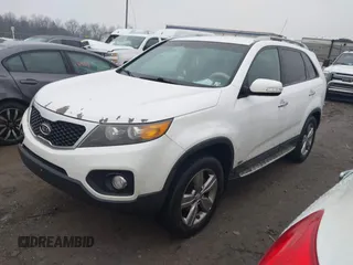 2012 Kia Sorento EX with VIN 5XYKUCA69CG230619, listed as a IAAI auction lot 41453956 with 161,778 mi miles. Bid and sale history available at carsss.com. Image 2.