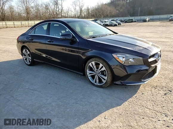 2019 Mercedes-Benz CLA 250 with VIN WDDSJ4GB5KN713220, listed as a Copart auction lot 48894475 with 36,987 mi miles and Salvage Title. Bid and sale history available at DreamBid. Image 10.