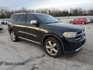 2012 Dodge Durango Citadel with VIN 1C4RDHEG4CC257195, listed as a Copart auction lot 84212444 with 302,456 mi miles and Clean title. Bid and sale history available at DreamBid. Image 4.