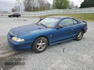 1998 Ford Mustang z VIN 1FAFP4042WF258077, wystawiony jako Copart lot #49887205 z przebiegiem 204 996 mil mil oraz Szkoda całkowita • Salvage title. Historia ofert i sprzedaży dostępna na DreamBid. Obrazek 1.