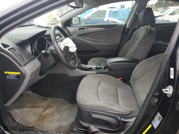 2013 Hyundai Sonata Hybrid with VIN KMHEC4A44DA050210, listed as a Copart auction lot 43959825 with 0 mi miles and Salvage Title. Bid and sale history available at carsss.com. Image 7.