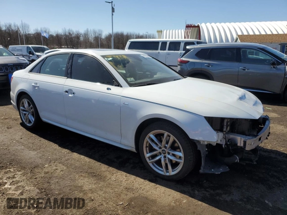 2017 Audi A4 Season of Audi ultra Premium with VIN WAUKMAF47HN058311, listed as a Copart auction lot 49705945 with 59,299 mi miles and Salvage Title. Bid and sale history available at carsss.com. Image 4.