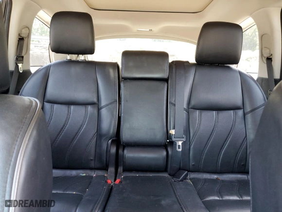 2013 Infiniti JX35 with VIN 5N1AL0MM4DC318440, listed as a Copart auction lot 61278714 with 0 mi miles and Salvage Title. Bid and sale history available at carsss.com. Image 10.