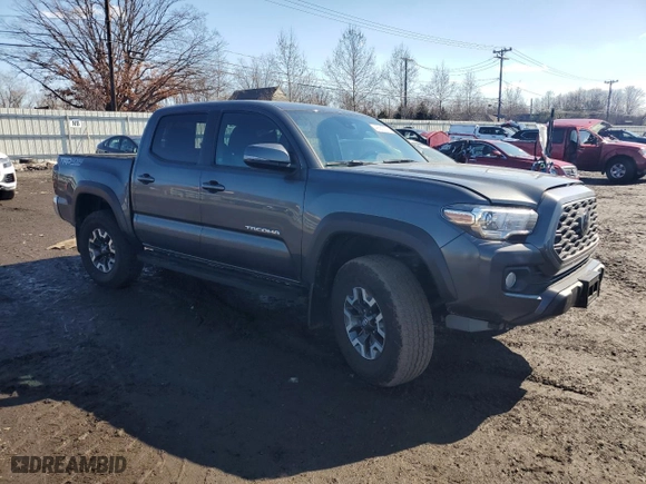 2023 Toyota Tacoma 4WD SR with VIN 3TMCZ5AN5PM552045, listed as a Copart auction lot 46682005 with 20,023 mi miles and Salvage Title. Bid and sale history available at carsss.com. Image 4.