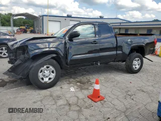 2020 Toyota Tacoma SR with VIN 5TFRX5GN0LX168850, listed as a Copart auction lot 61834985 with 76,388 mi miles and Salvage title. Bid and sale history available at DreamBid. Image 1.