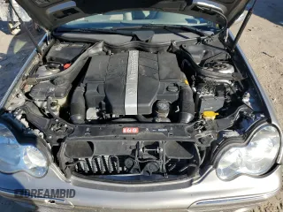 2005 Mercedes-Benz C 320 with VIN WDBRF64J45F598415, listed as a Copart auction lot 79745294 with 45,177 mi miles and Salvage Title. Bid and sale history available at DreamBid. Image 12.
